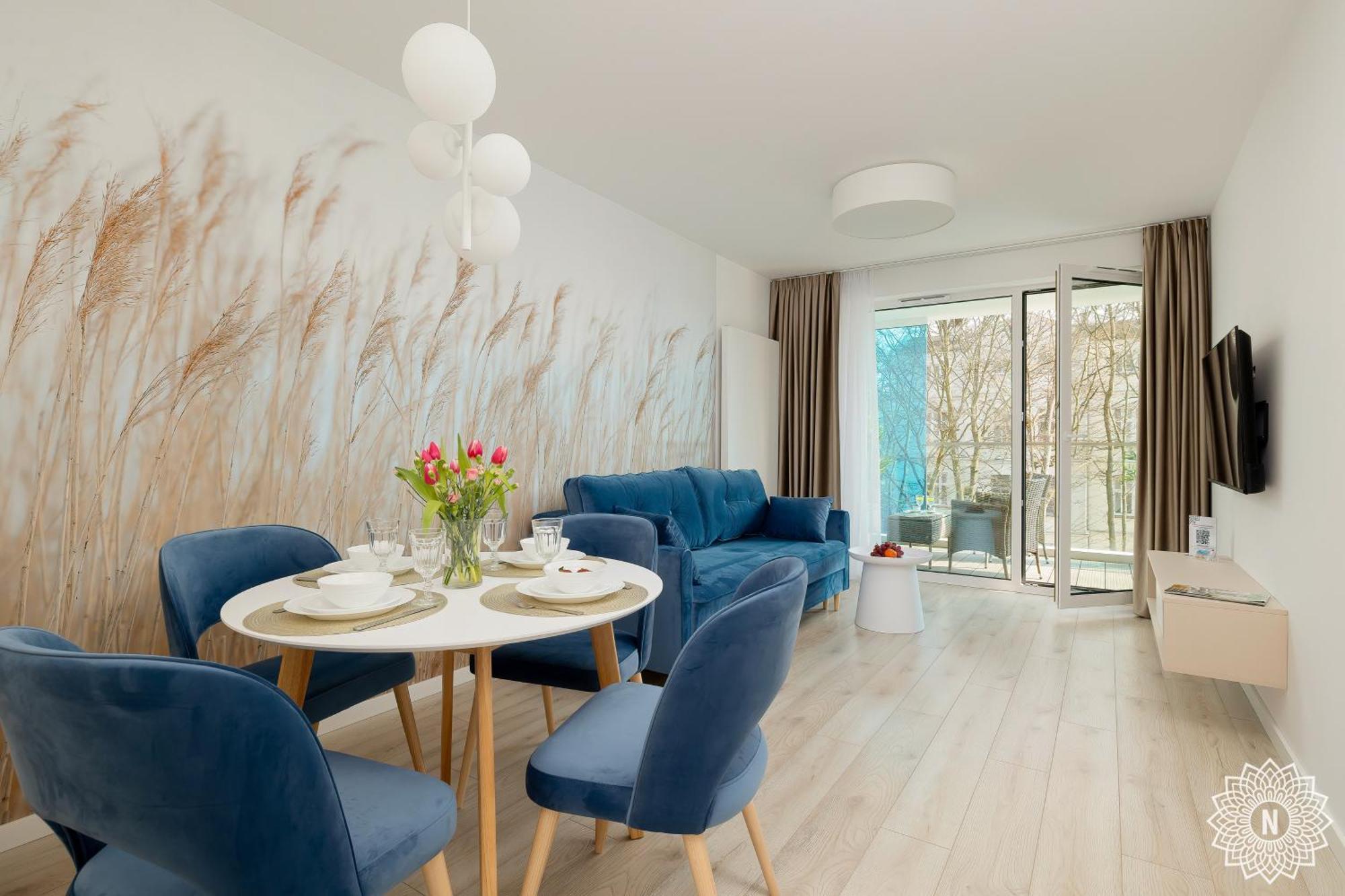 Seaside Whiteblue I Sauna & Fitness & Bawialnia Dla Dzieci & Rowerownia - W Cenie Pobytu Apartamento Kołobrzeg